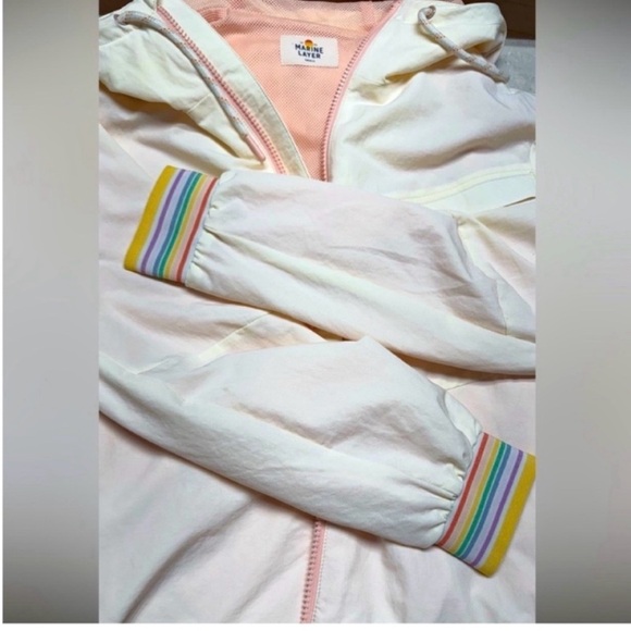 Marine Layer GABBY Hooded Winbreaker Jacket - Picture 7 of 14